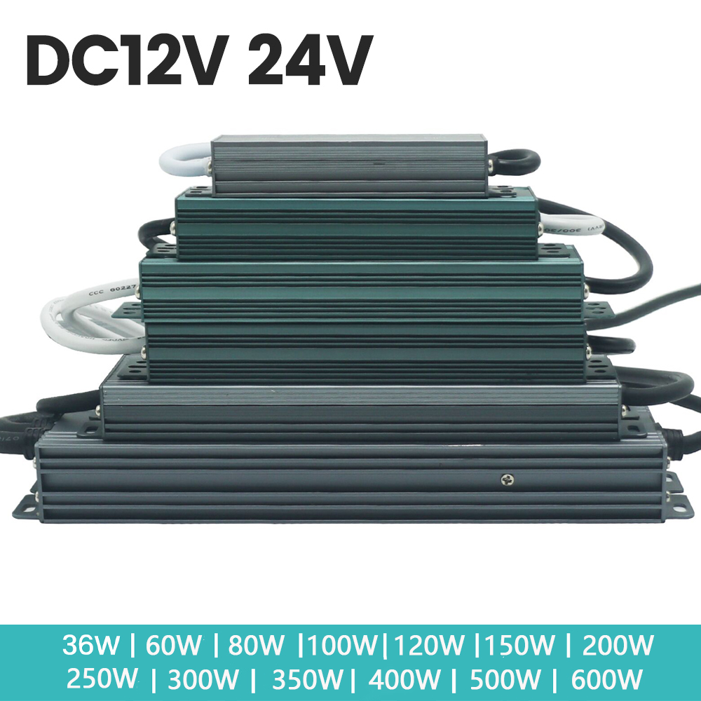 Outdoor Power Supply 12V - Driver di alimentazione impermeabile IP67 60W