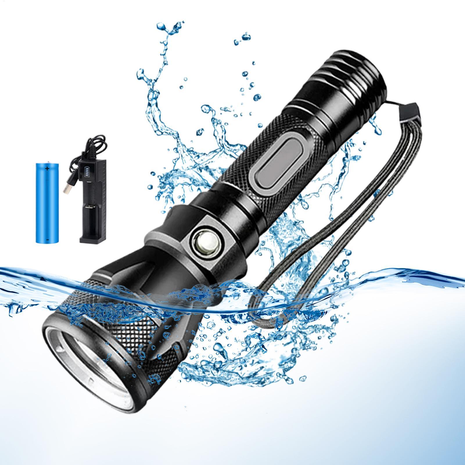 Outdoor Powersports - Torcia Subacquea LED Ricaricabile a 3