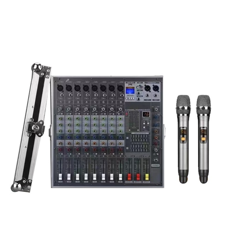 Outdoor Power And Equipment - Mixer Audio Amplificato HMX8 Unità Tutto-in-Uno