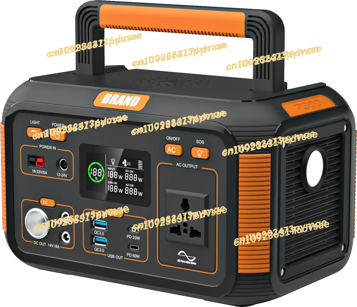 Outdoor Uninterruptible Power Supply - NUOVO Alimentatore Portatile da Esterno 300W