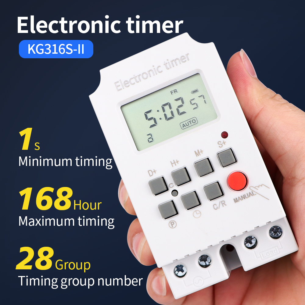 Outdoor Power Timer - KG316S 220VAC 25A interruttore Timer digitale