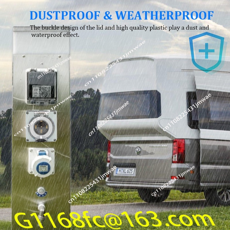 Outdoor Power Inlet Box - Scatola di Ingresso Alimentazione per Generatore