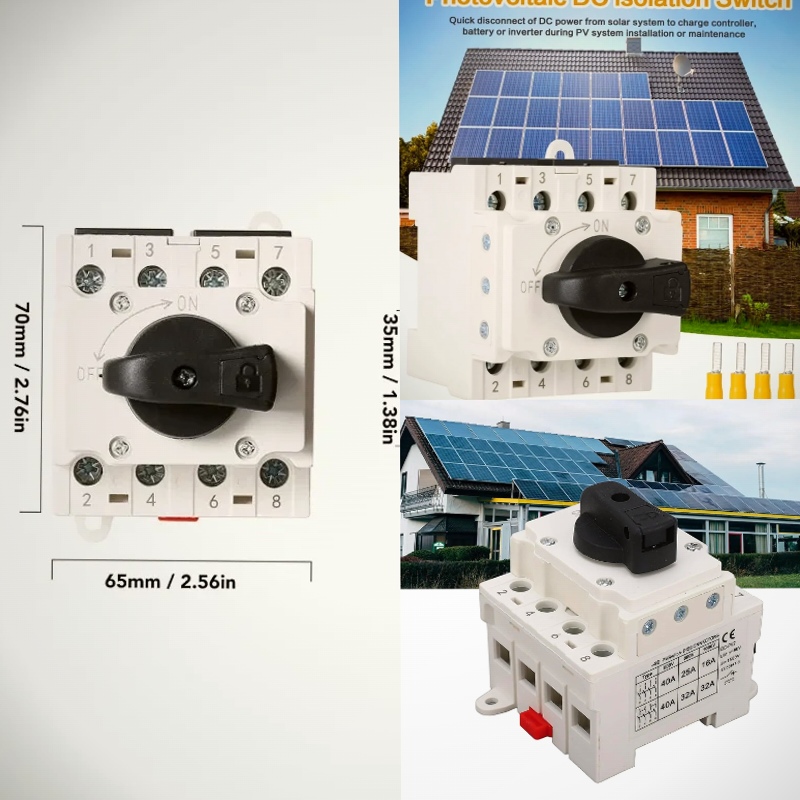 Outdoor Power Disconnect - Interruttore Isolatore DC Premium 4P 1000V
