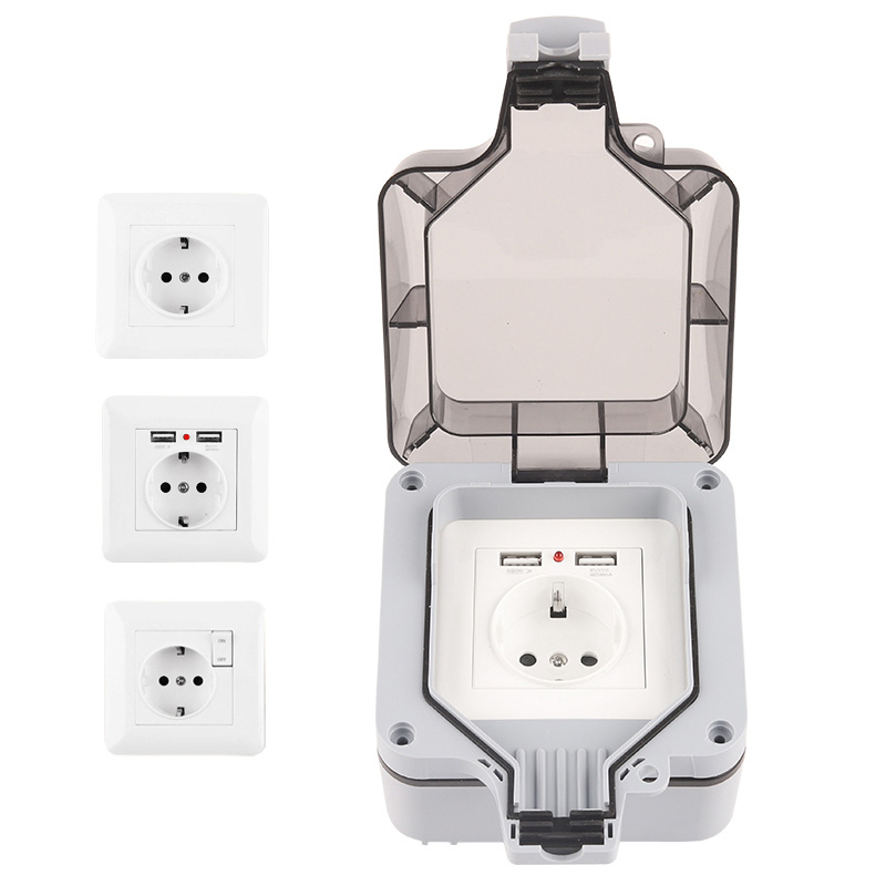 Outdoor Power Timer - Presa di corrente impermeabile IP66 esterna