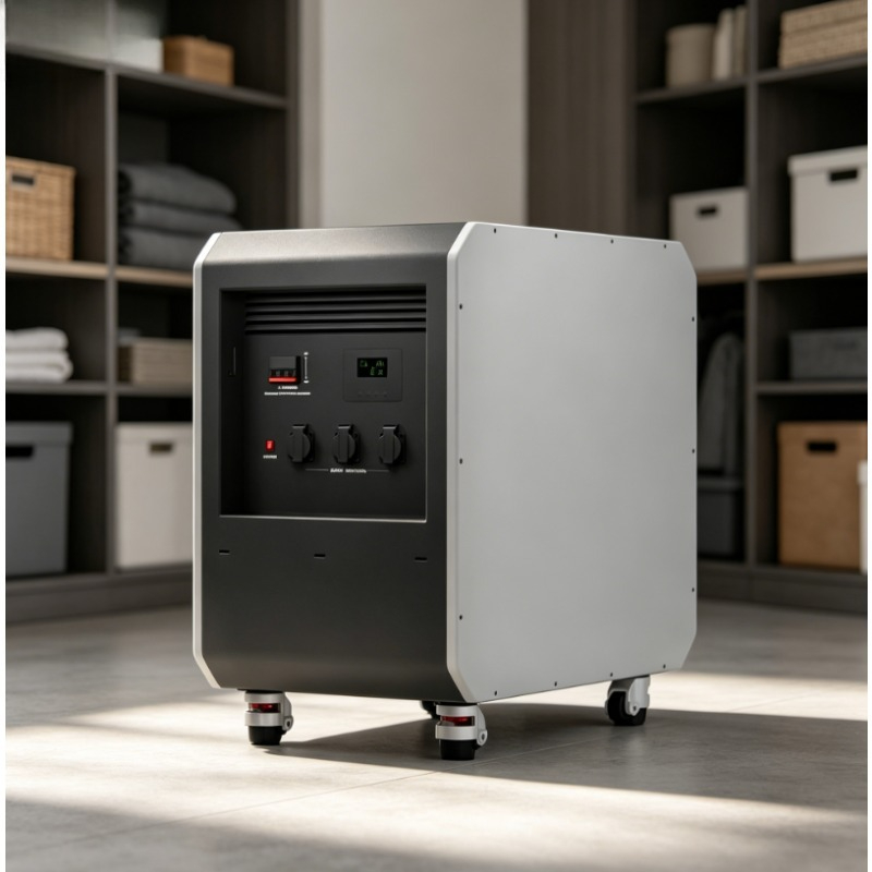 Ups Power Supply Outdoor - Centrale Elettrica Personalizzata LiFePO4 da 2500W-12KW