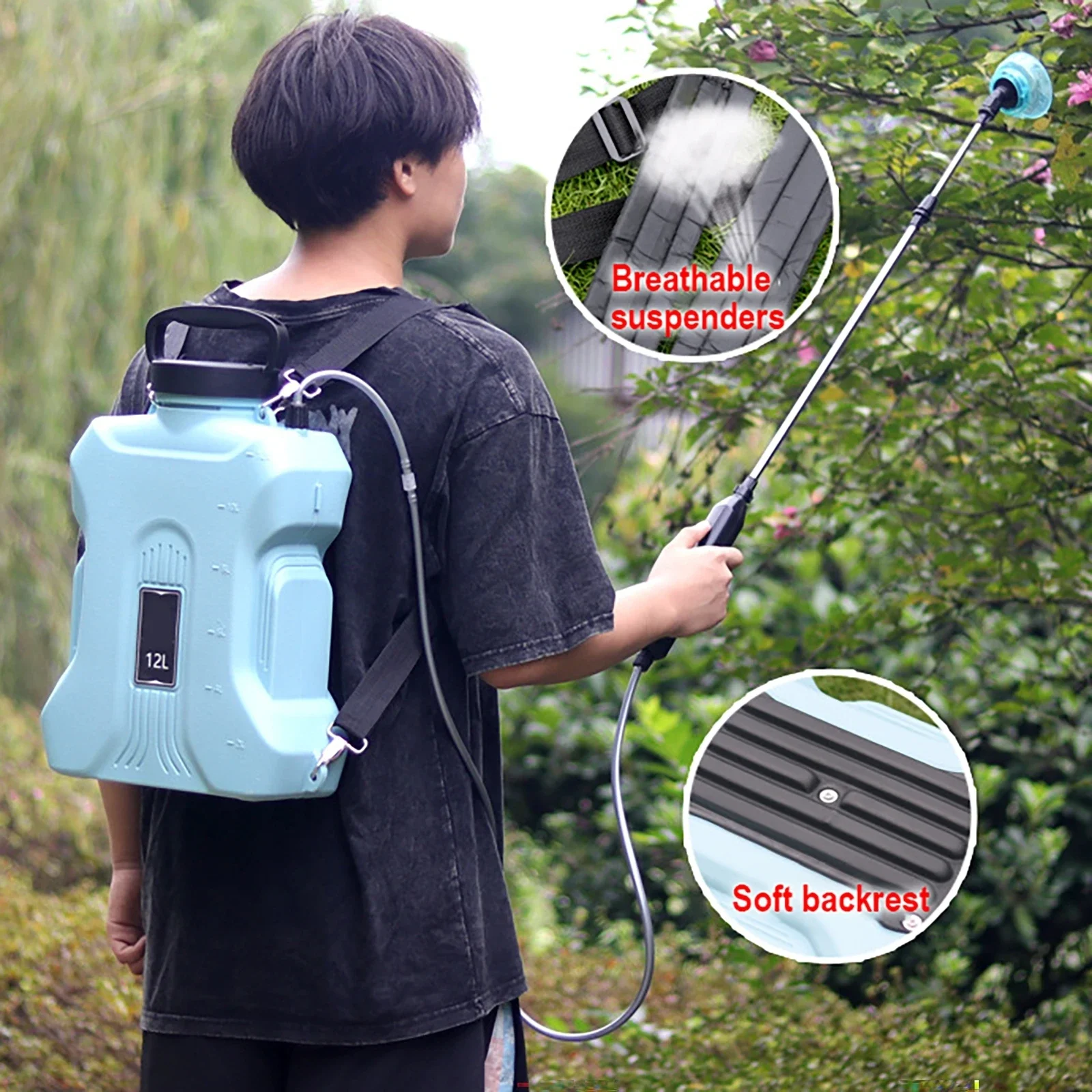Spruzzatore elettrico da 12 li - Electric Sprayer Backpack recensione e prezzo