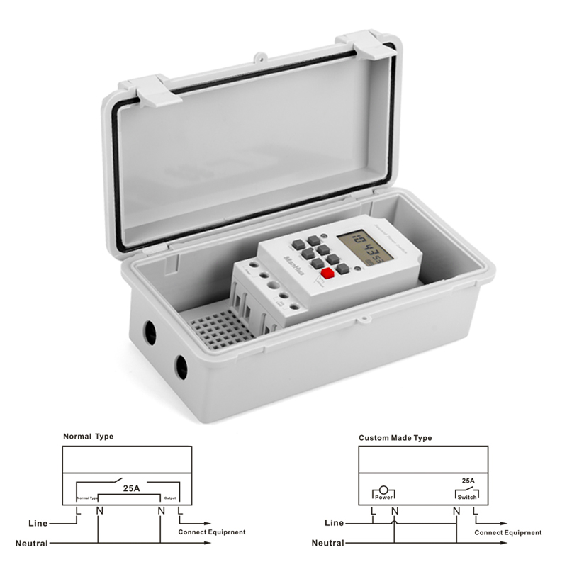 ManHua 220VAC 30A MT316SE-B Te - Outdoor Power Timer recensione e prezzo