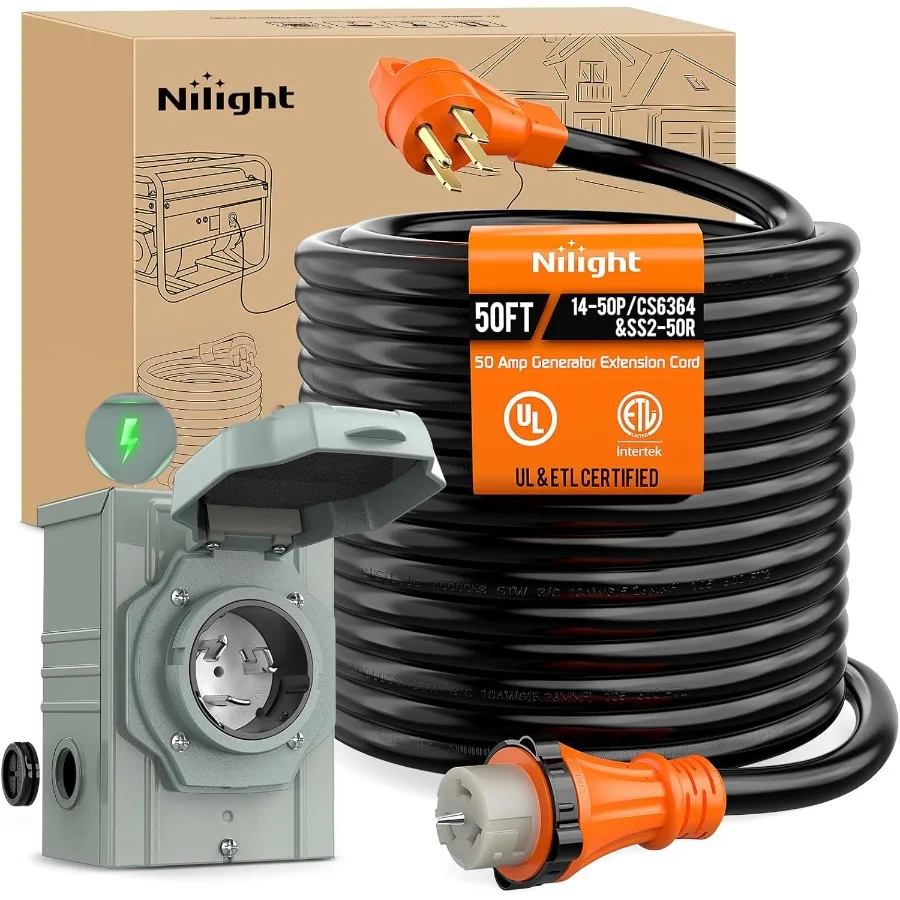 Cavo di prolunga per generator - Outdoor Power Inlet Box recensione e prezzo