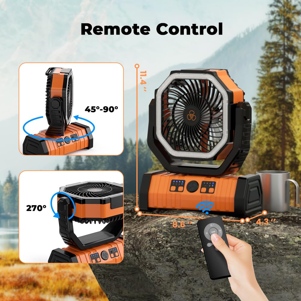 Ventilatore da campeggio Venti - Outdoor Power Timer recensione e prezzo