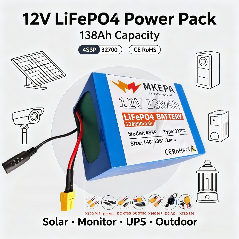 Batteria Ricaricabile 12V 4S3P - Outdoor Uninterruptible Power Supply recensione e prezzo