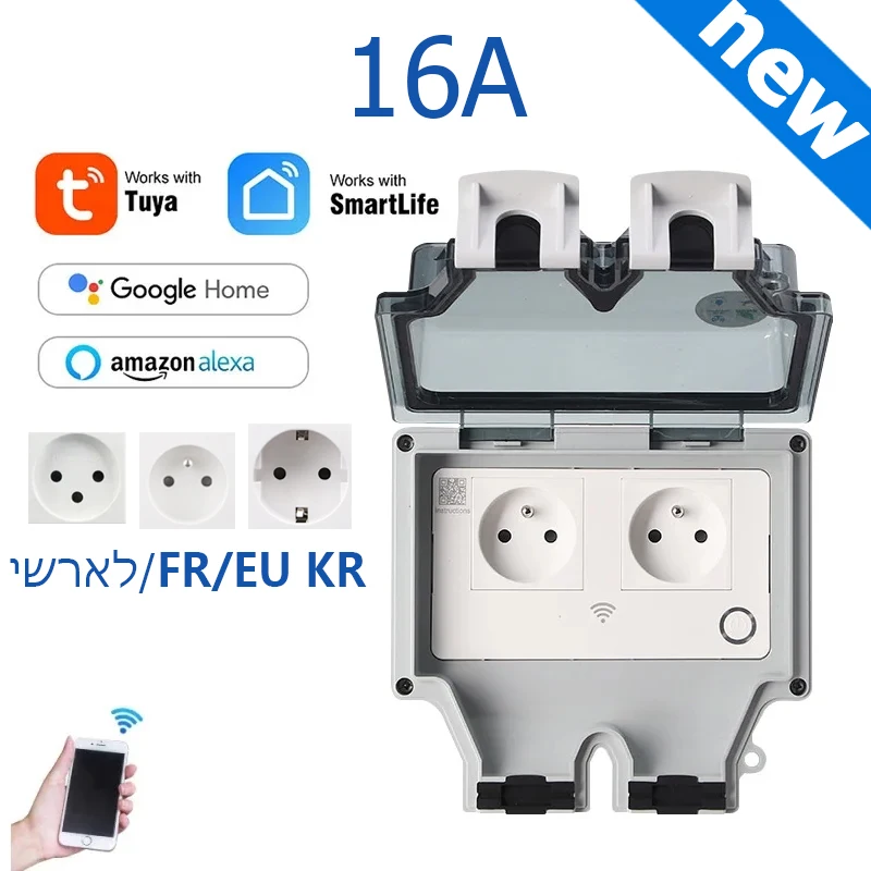 Tuya Presa di corrente IP66 Es - Outdoor Power Timer recensione e prezzo