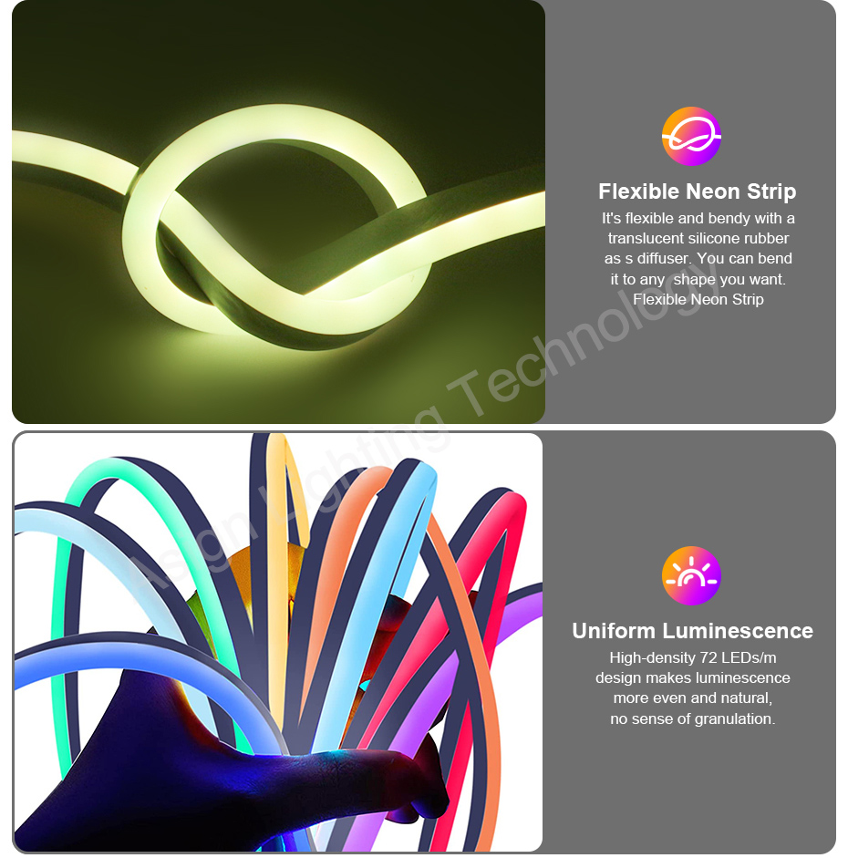 Striscia LED Neon RGB 220V con - Outdoor Power Outlet Wifi recensione e prezzo