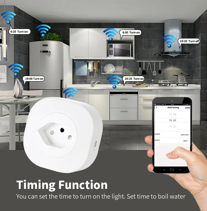 WiFi Smart Plug 16A Svizzera C - Outdoor Power Outlet Wifi recensione e prezzo