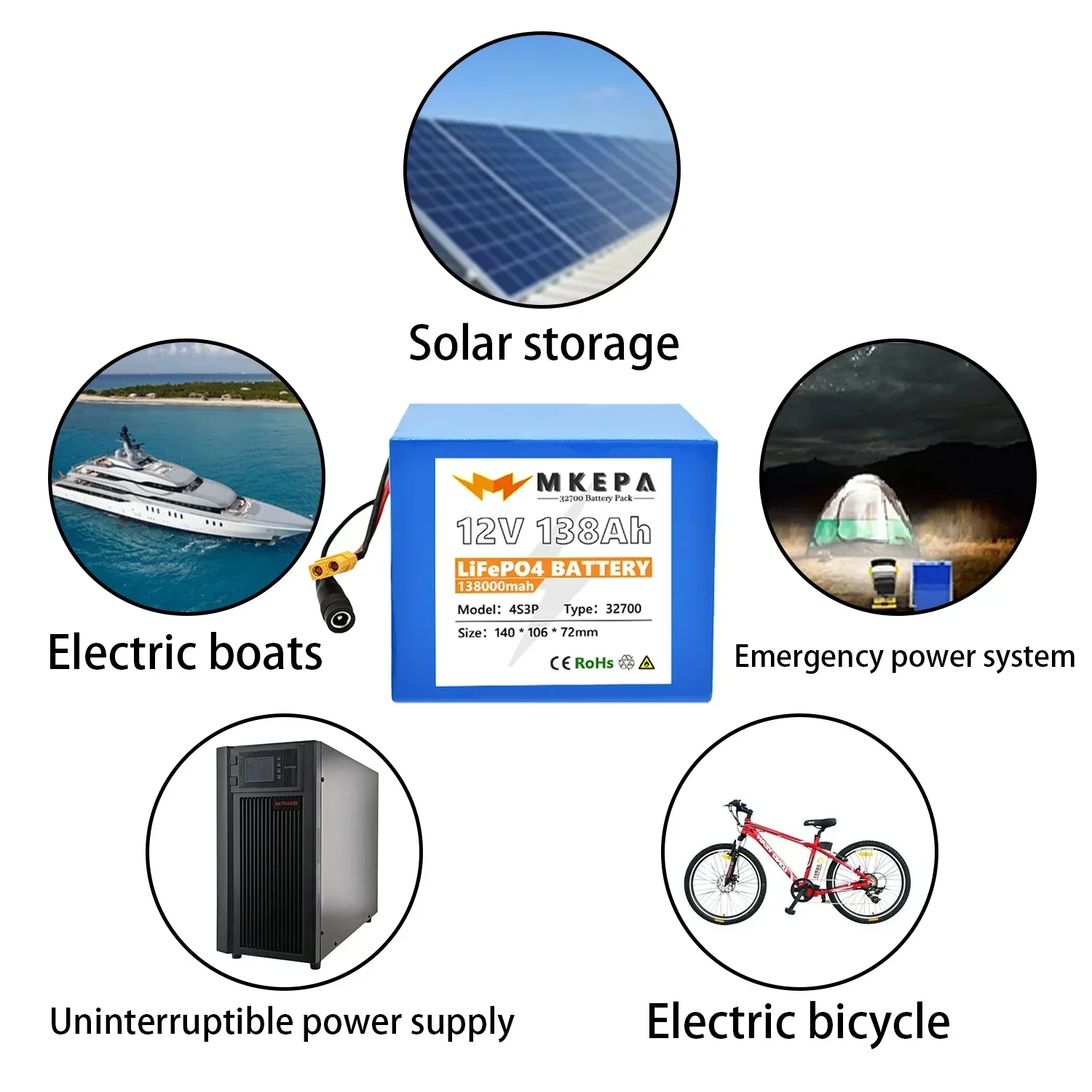 Nuovo pacco batteria al litio  - Outdoor Uninterruptible Power Supply recensione e prezzo