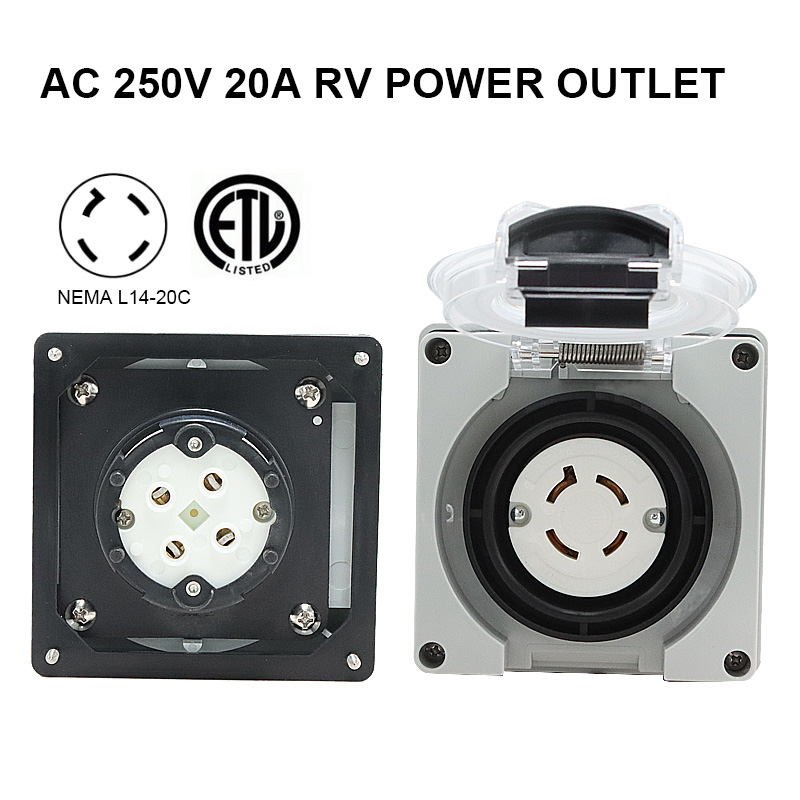 125/250V 20A Generatore RV Sca - Outdoor Power Inlet Box recensione e prezzo
