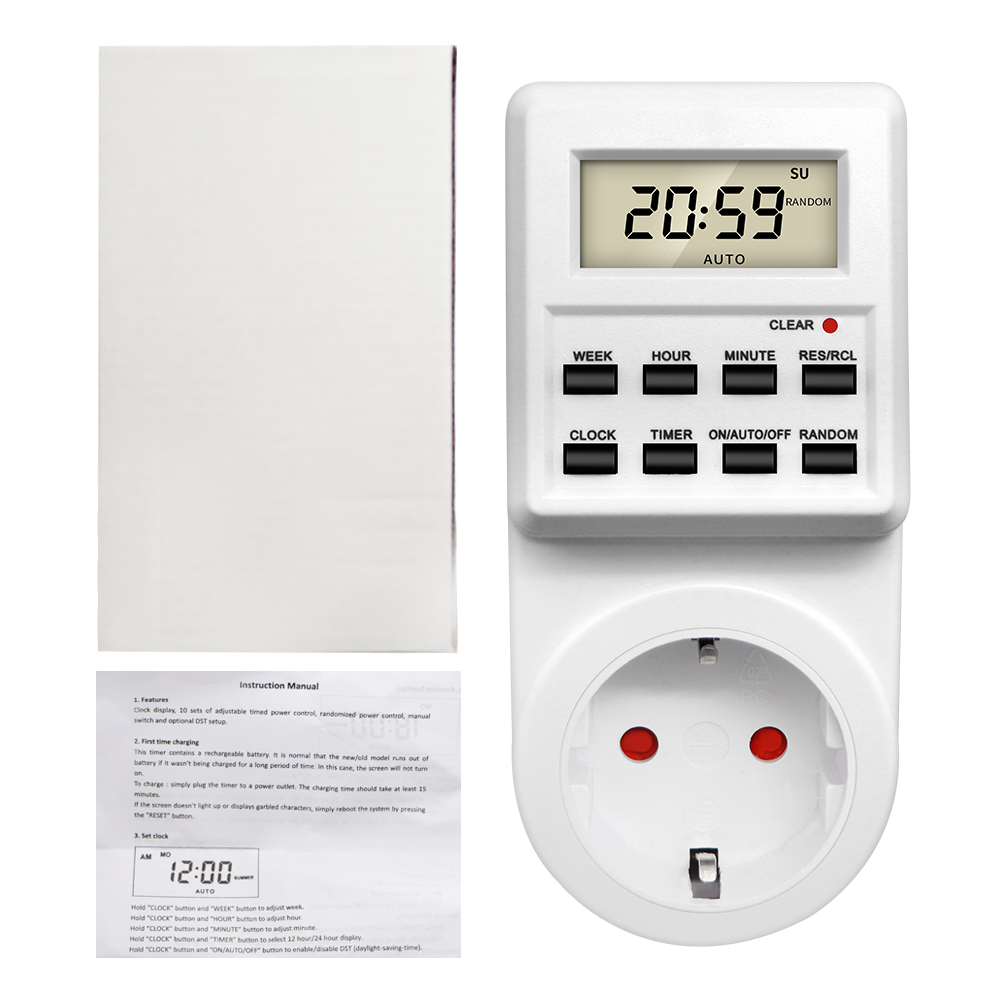 TM03 presa interruttore Timer  - Outdoor Power Timer recensione e prezzo