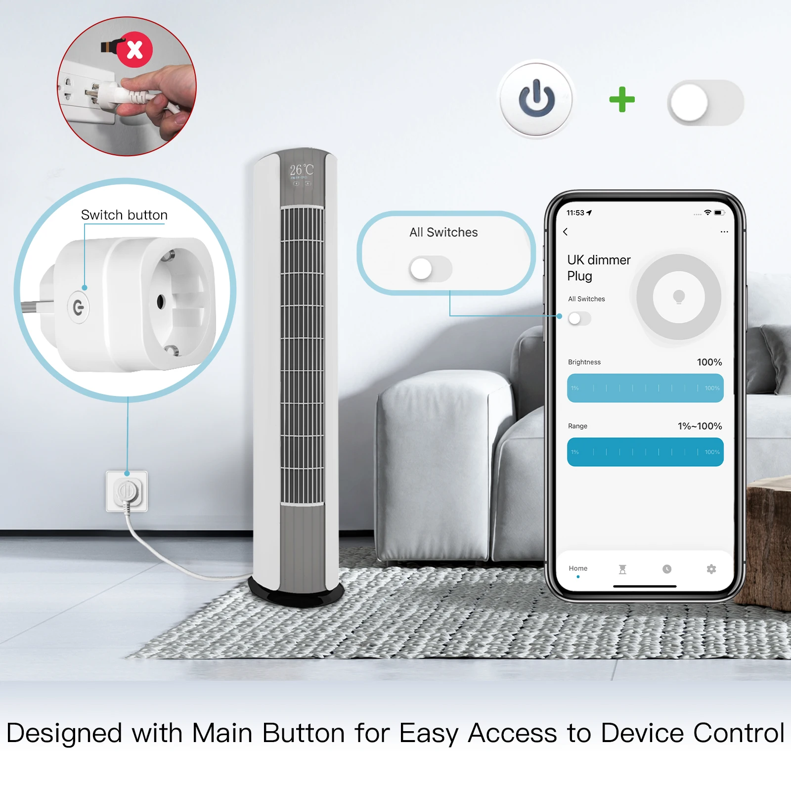 MOES Tuya WiFi Smart Plug Pres - Outdoor Power Timer recensione e prezzo