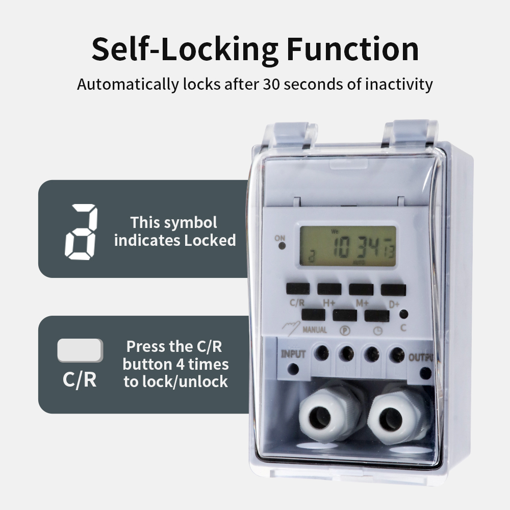 Interruttore timer TNCE 30A, r - Outdoor Power Timer recensione e prezzo