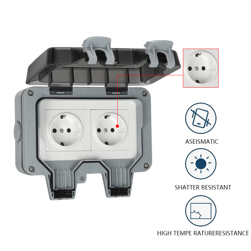 Presa europea di ricarica anti - Outdoor Power Outlet Wifi recensione e prezzo